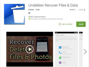 Undeleter Recover Files & Data